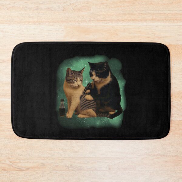 Item preview, Vintage Tattoo Inked Cats Smoking Funny Meme Artist Design designed and sold by love3617.
