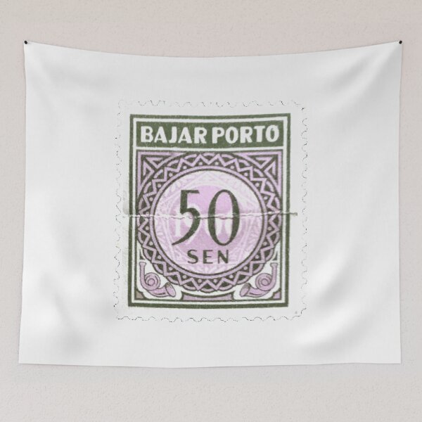 Item preview, Bajar Porto Vintage Postage Stamp designed and sold by red-amber65.