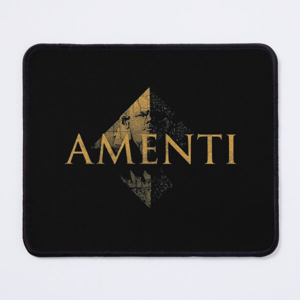 Item preview, Amenti – Gold Split-Face Underworld Design designed and sold by RED-MOUSE.