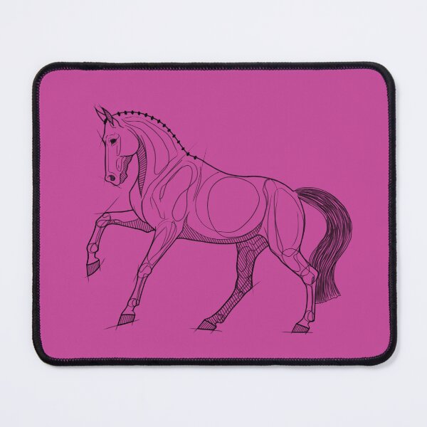 Item preview, Dressage Horse Sketch-Flying Lead Change designed and sold by DappledMoon.