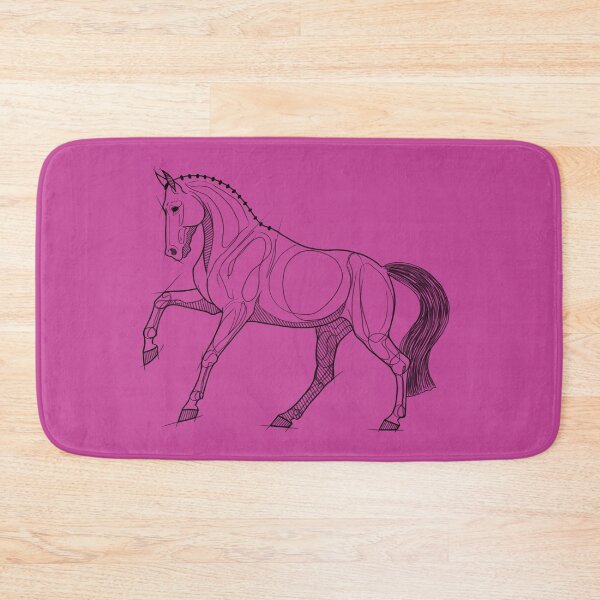 Item preview, Dressage Horse Sketch-Flying Lead Change designed and sold by DappledMoon.