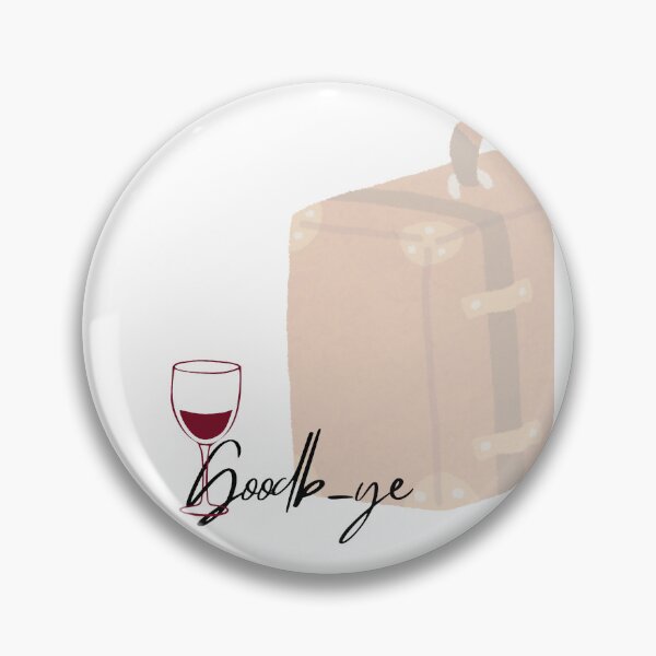 Item preview, Hwasa goodbye suitcase wine Minimal Aesthetic Inspired Art designed and sold by Oichiana.