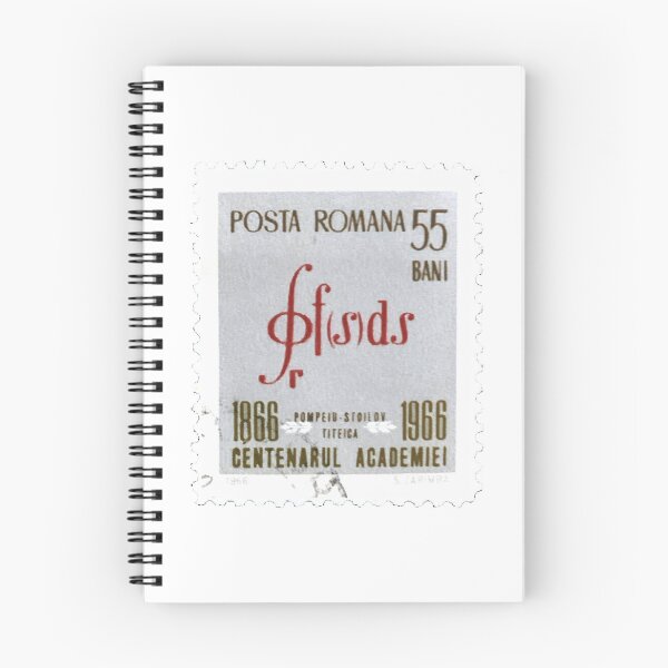 Item preview, Posta Romana 55 Grey Centenary Vintage Postage Stamp designed and sold by red-amber65.