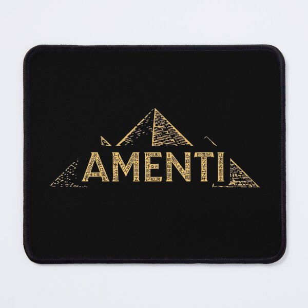 Artikelvorschau, Amenti – Goldene Hieroglyphenpyramide – Design entworfen und verkauft von RED-MOUSE.