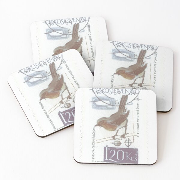 Item preview, Vintage Czechoslovakia Bird Rare Postage Stamp designed and sold by red-amber65.
