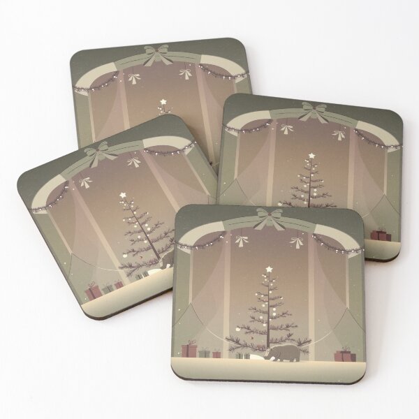 Item preview, Hippo Christmas Season designed and sold by NeatThingLover.
