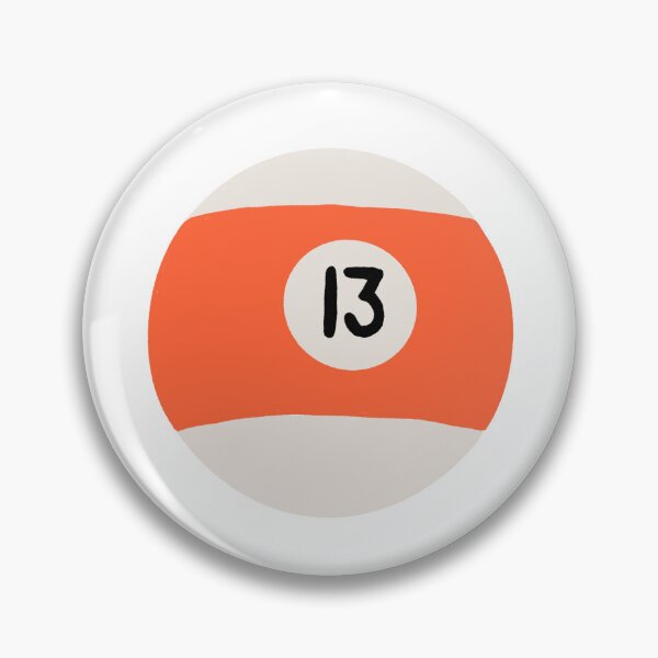 Item preview, Lucky 13 Billiard Ball” designed and sold by Tropical Blood.