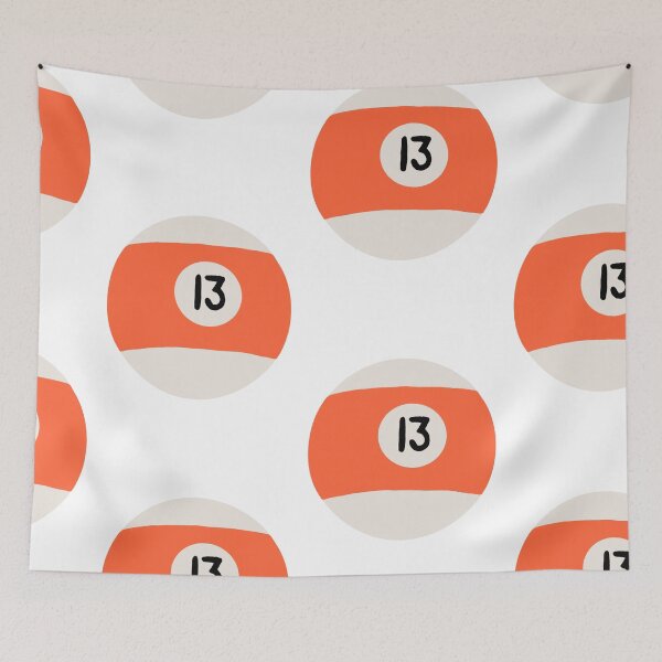 Item preview, Lucky 13 Billiard Ball” designed and sold by Tropical Blood.