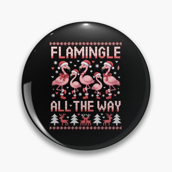 Item preview, Pink Flamingle All The Way Christmas Ugly designed and sold by HeinzanoWeno.