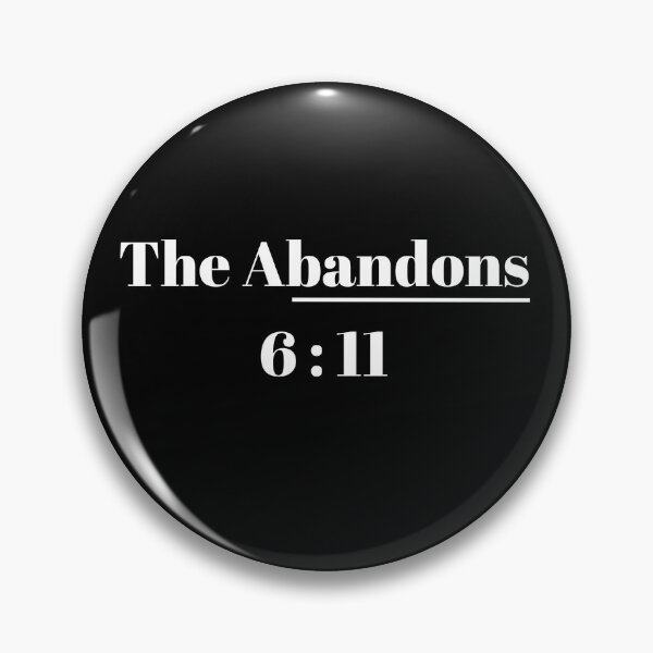Item preview, The Abandons 6:11 Aesthetic Text Design designed and sold by wardrop24.
