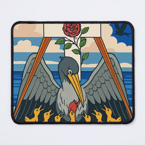 Item preview, Rosy Pelican Cross designed and sold by Ogfx.