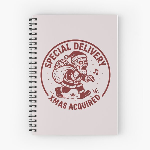 Item preview, Special Delivery – Xmas Acquired Zombie Santa Badge designed and sold by Tattee.