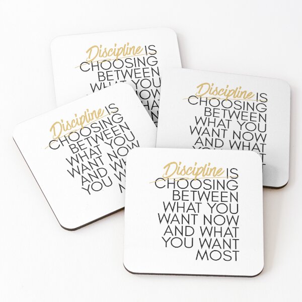 Item preview, Discipline is choosing between what you want now and what you want most designed and sold by Dondonmart.