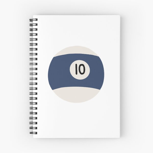Item preview, Hand-Drawn Blue 10 Billiard Ball Illustration – Retro Pool Ball Art for Pool Players, Cue Sports Fans, and Billiards Lovers designed and sold by Tropical Blood.