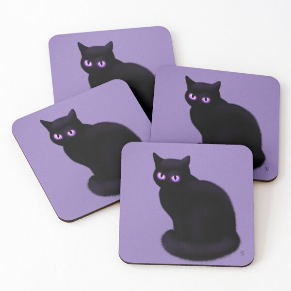 Item preview, Void Familiar – The Watchful Cat designed and sold by AnneOther.