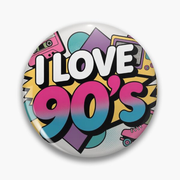 Item preview, I Love 90's Retro Aesthetic | Vintage 90s Nostalgia Graphic designed and sold by wardrop24.