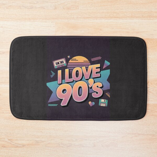 Item preview, I Love 90's Retro Aesthetic | Vintage 90s Nostalgia Graphic designed and sold by wardrop24.