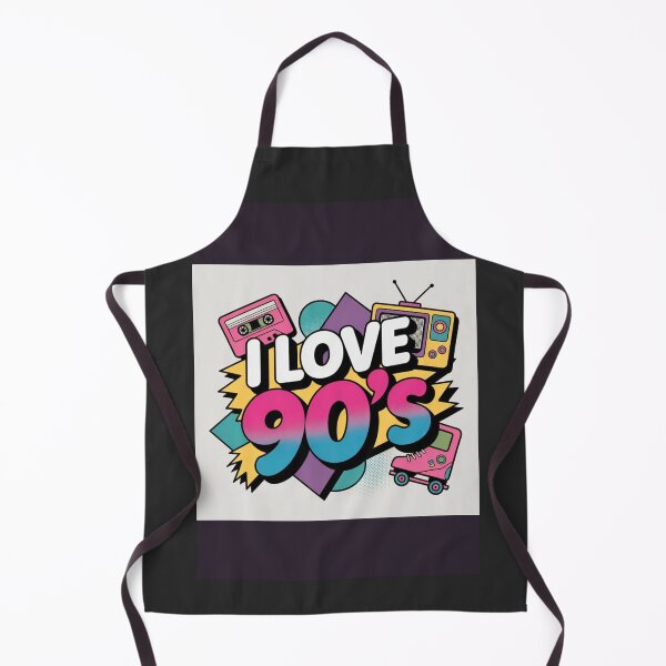 Item preview, I Love 90's Retro Aesthetic | Vintage 90s Nostalgia Graphic designed and sold by wardrop24.