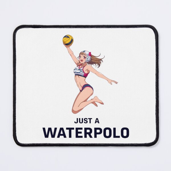Item preview, Just a Waterpolo – Anime Sports Girl Illustration designed and sold by RED-MOUSE.