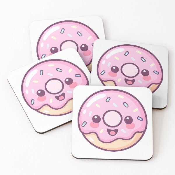 Item preview, Kawaii Pink Donut designed and sold by Blaple.