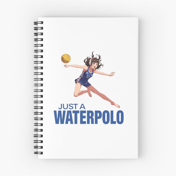 Aperçu de l'œuvre Juste du water-polo – Design d'une athlète de style anime créée et vendue par RED-MOUSE.
