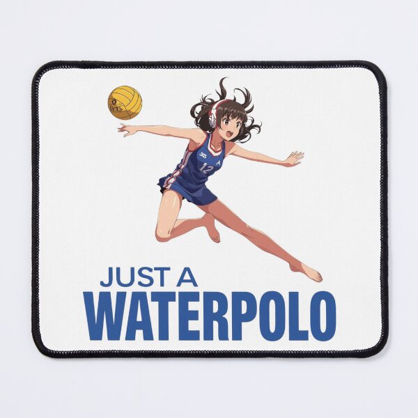 Item preview, Just a Waterpolo – Anime Athlete Girl Design designed and sold by RED-MOUSE.