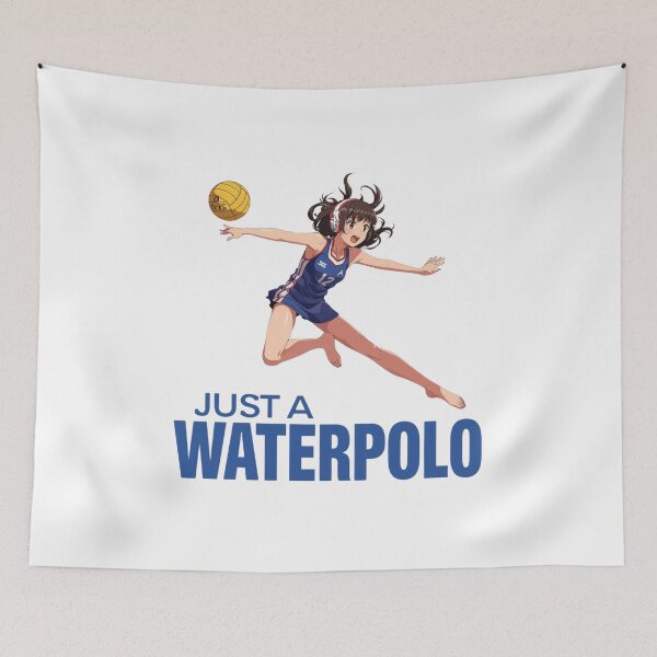 Item preview, Just a Waterpolo – Anime Athlete Girl Design designed and sold by RED-MOUSE.