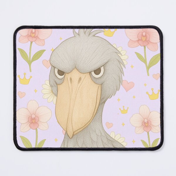 Item preview, Majestic Shoebill Close-Up - Purple designed and sold by HIMEKARI.
