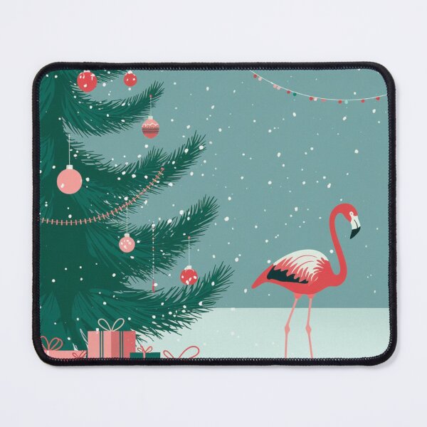 Item preview, Flamingo Christmas Magic designed and sold by NeatThingLover.