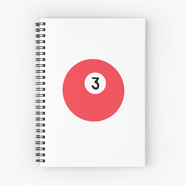 Item preview, Hand-Drawn Red 3 Billiard Ball Illustration – Bold Pool Ball Art for Billiards Players, Cue Sports Fans, and Retro Game Lovers designed and sold by Tropical Blood.