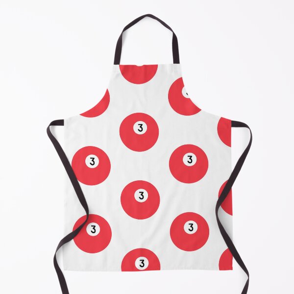 Item preview, Hand-Drawn Red 3 Billiard Ball Illustration – Bold Pool Ball Art for Billiards Players, Cue Sports Fans, and Retro Game Lovers designed and sold by Tropical Blood.
