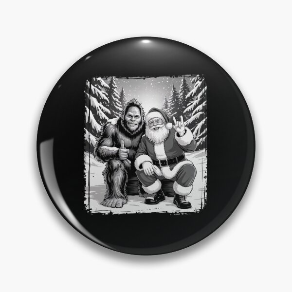 Item preview, Santa With Bigfoot Christmas designed and sold by SiegridOffical.