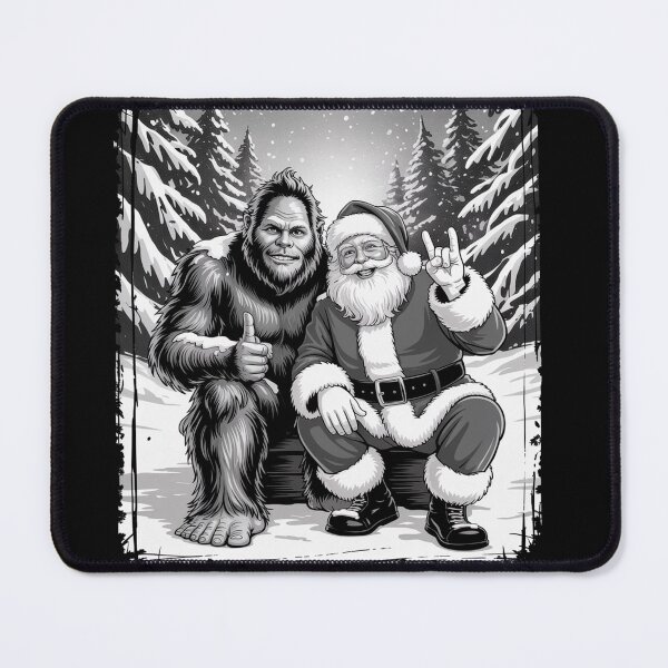 Item preview, Santa With Bigfoot Christmas designed and sold by SiegridOffical.