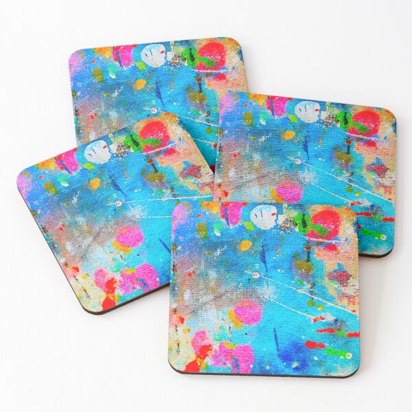Item preview, abstract in blue and pink designed and sold by Tereza Pilar  Art.