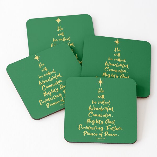Item preview, The Names of Jesus Christmas Tree - Isaiah 9:6 designed and sold by FTLOG.