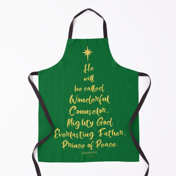 Item preview, The Names of Jesus Christmas Tree - Isaiah 9:6 designed and sold by FTLOG.