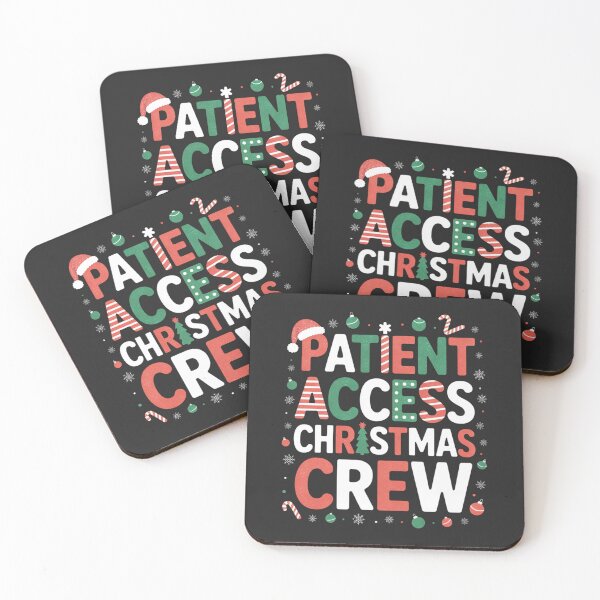 Item preview, Patient Access Christmas Crew Festive Design designed and sold by FreshVibe Prints.