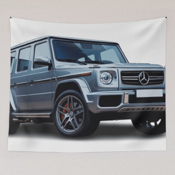 Item preview, G class g wagon blue car designed and sold by Nagikseyanart.