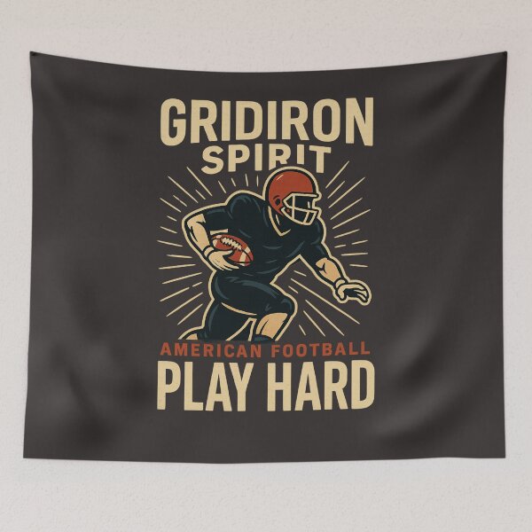 Item preview, GRIDIRON SPIRIT designed and sold by MilikDesignsPro.