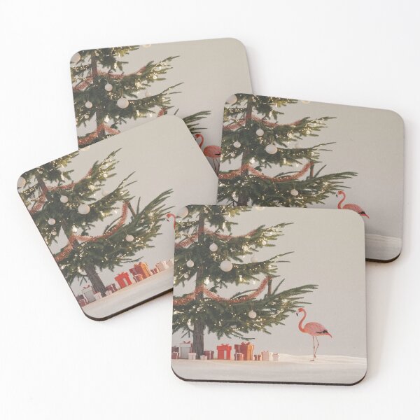 Item preview, Flamingo Christmas Vibes designed and sold by NeatThingLover.