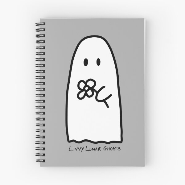 Item preview, Ghost holding a flower 1 designed and sold by LivvyLunar.