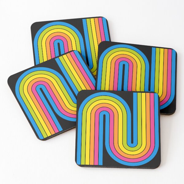 Item preview, Retro Geometric Gradient Design 627 designed and sold by tonymagnerart.