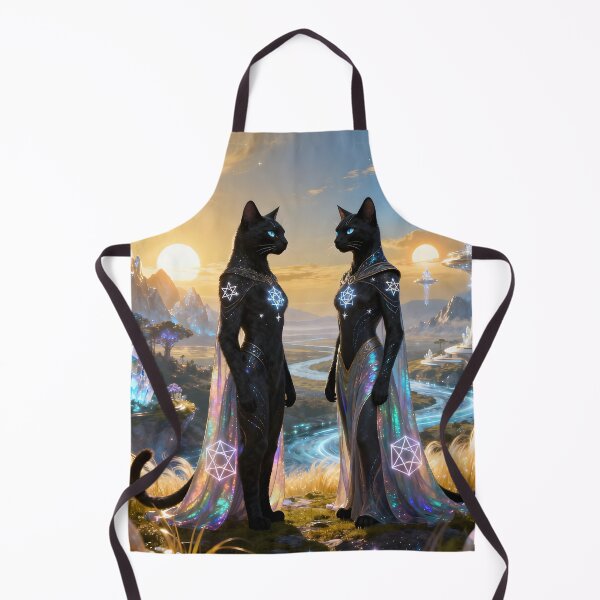 Item preview, Feline Lyran Cats – Mystical Star Cats designed and sold by SoniaSarkali.