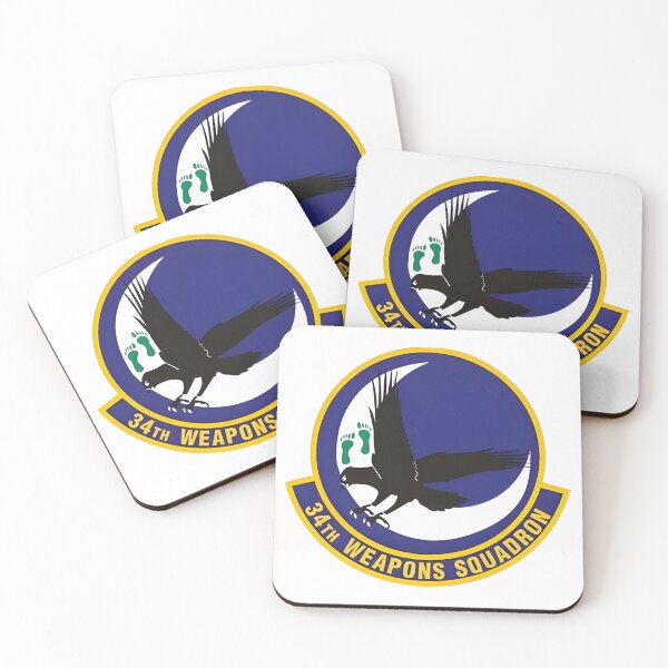 Item preview, 34th Weapons Squadron Emblem designed and sold by CharlieDesings.