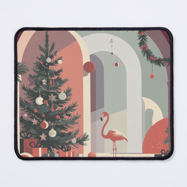 Item preview, Flamingo Christmas Night designed and sold by NeatThingLover.