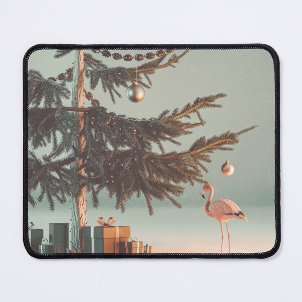 Item preview, Flamingo Christmas Bliss designed and sold by NeatThingLover.