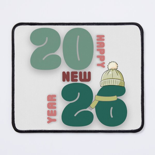 Item preview, Happy New Year 2026 Winter Hat Illustration | Cute New Year Design designed and sold by Quitecorner.