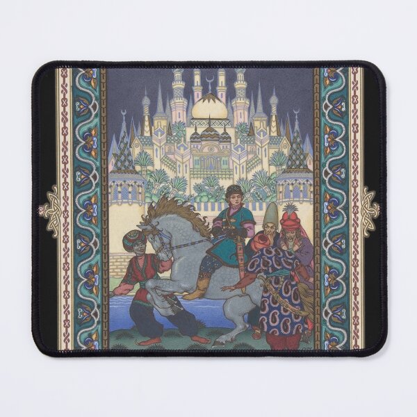 Item preview, The Firebird - Boris Zvorykin - Tsarevich Ivan on the Horse with the Golden Mane of Tsar Afron designed and sold by forgottenbeauty.