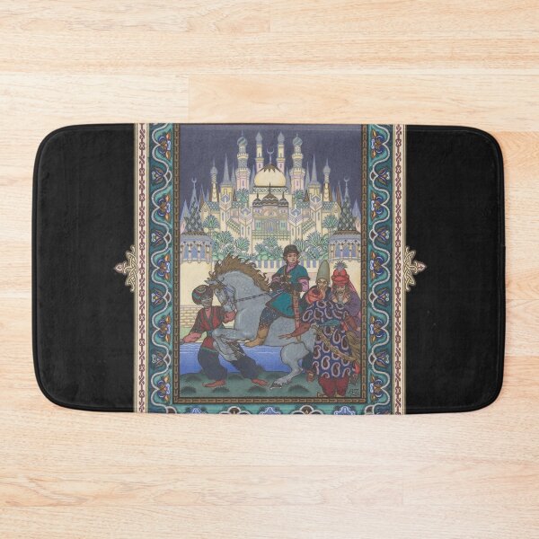 Item preview, The Firebird - Boris Zvorykin - Tsarevich Ivan on the Horse with the Golden Mane of Tsar Afron designed and sold by forgottenbeauty.