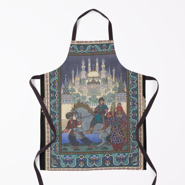 Item preview, The Firebird - Boris Zvorykin - Tsarevich Ivan on the Horse with the Golden Mane of Tsar Afron designed and sold by forgottenbeauty.